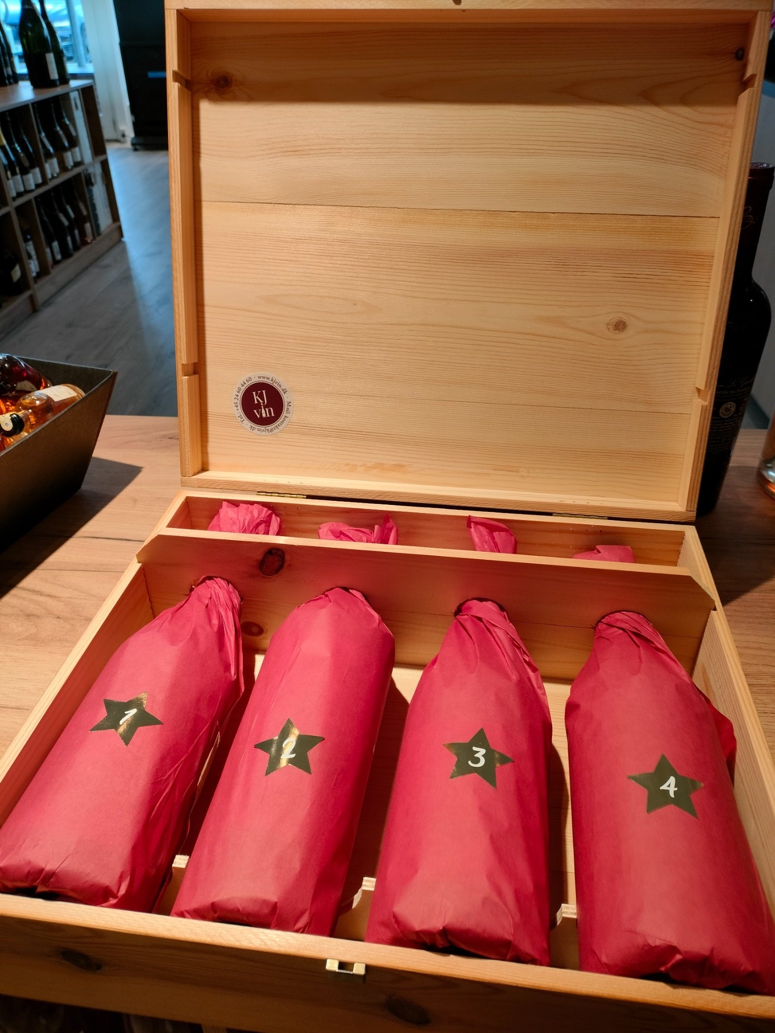 Adventskalender m. 4 vine