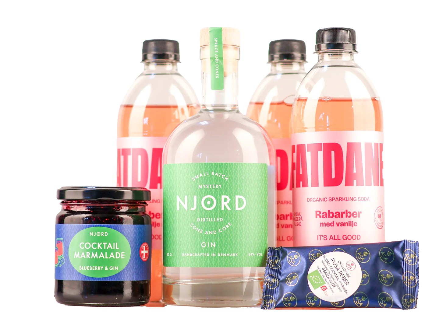 Bluebarb - Cocktail Kit