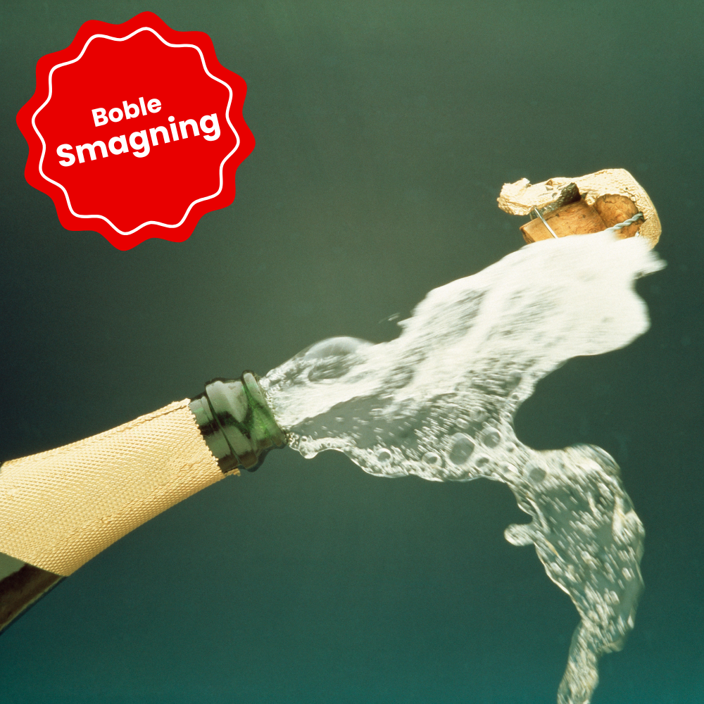 Torsdag d. 28. maj kl. 18.30 - Boblesmagning