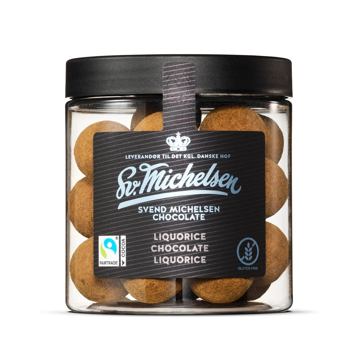 Lakrids med chokolade og lakrids